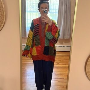 Harry styles crochet cardigan